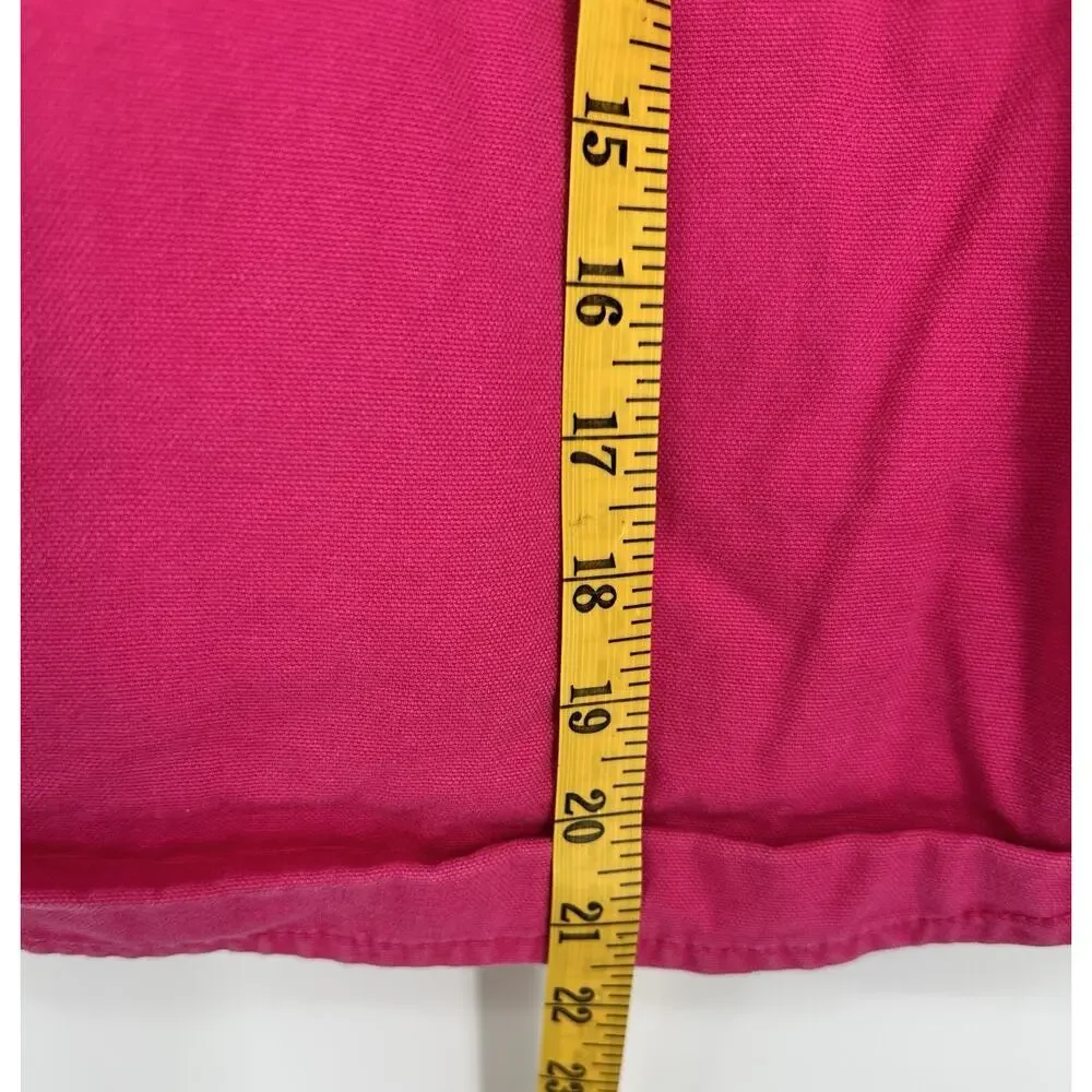 Pink Carhartt Duck Canvas Girls Sherpa Lined Coat/Jacket Youth Size M (10-12)